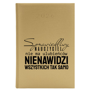 Sprawiedliwy nauczyciel nie ma ulubieńców