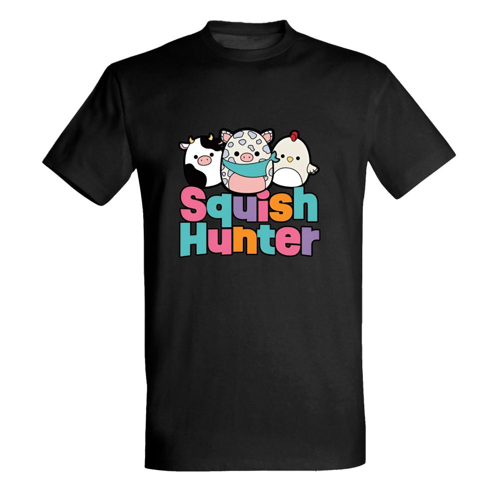 Squish Hunter Białe koszulka męska