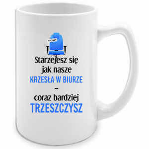 Starzejesz się jak nasze krzesła w biurze