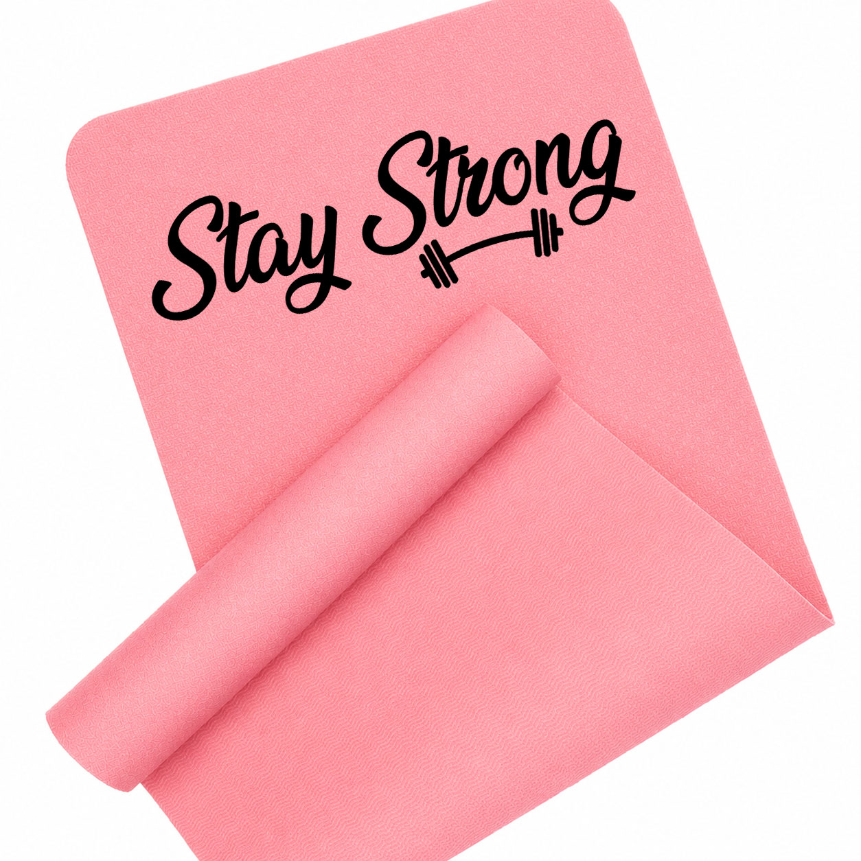 Stay strong 2 mata piankowa do ćwiczeń kolor różowy mata