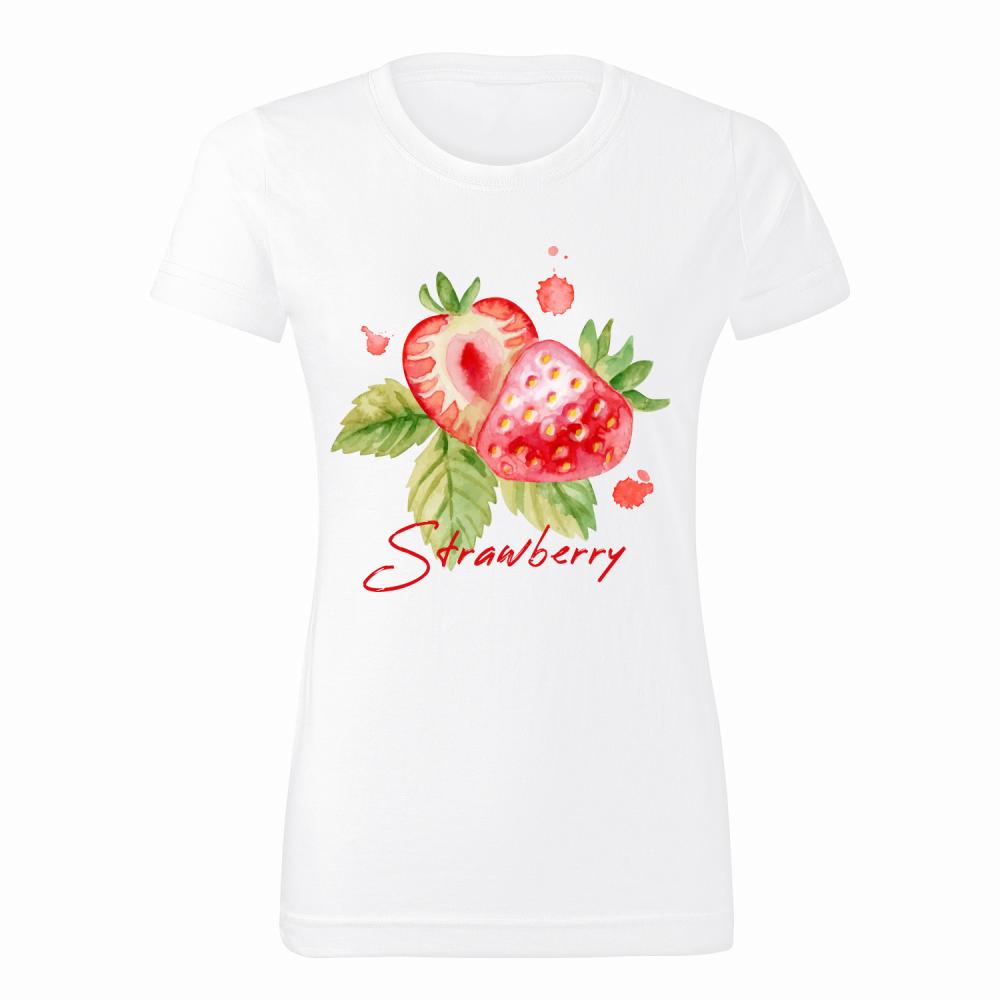 Strawberry koszulka damska