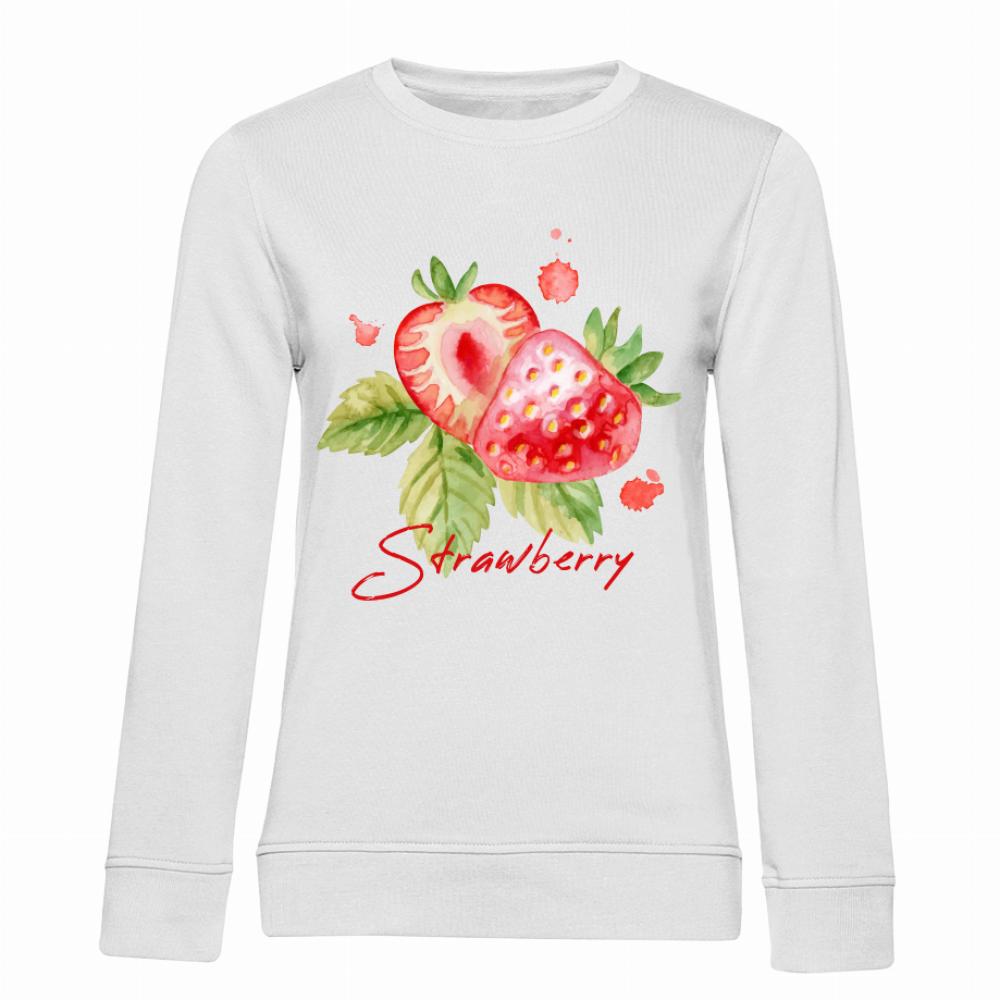 Strawberry bluza damska bez kaptura