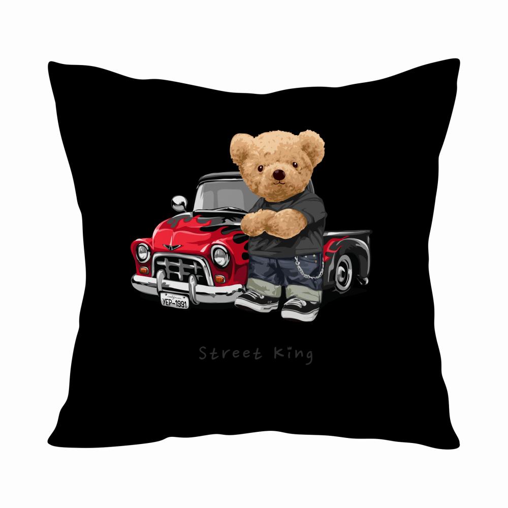 Street King poduszka kolor red