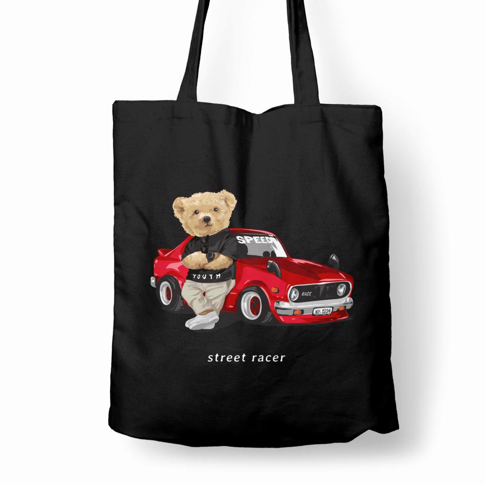 Street Racer torba bawełniana