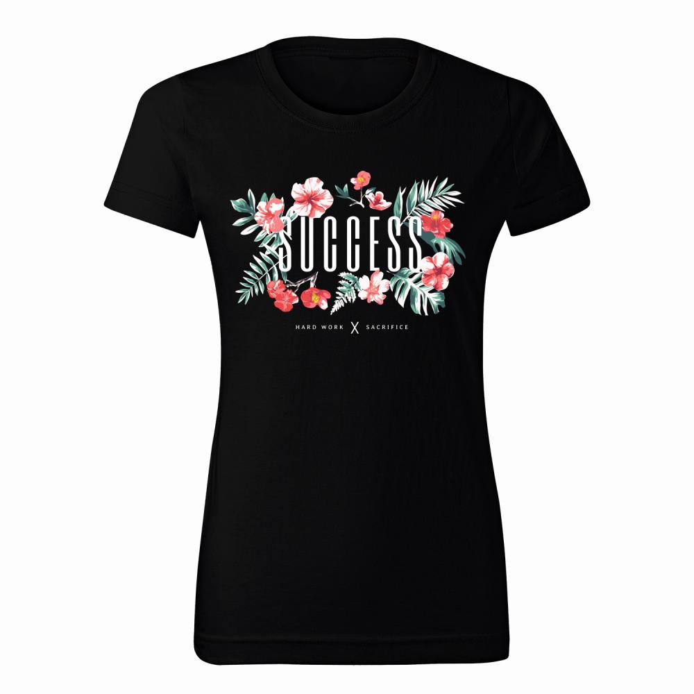 Success Flowers koszulka damska