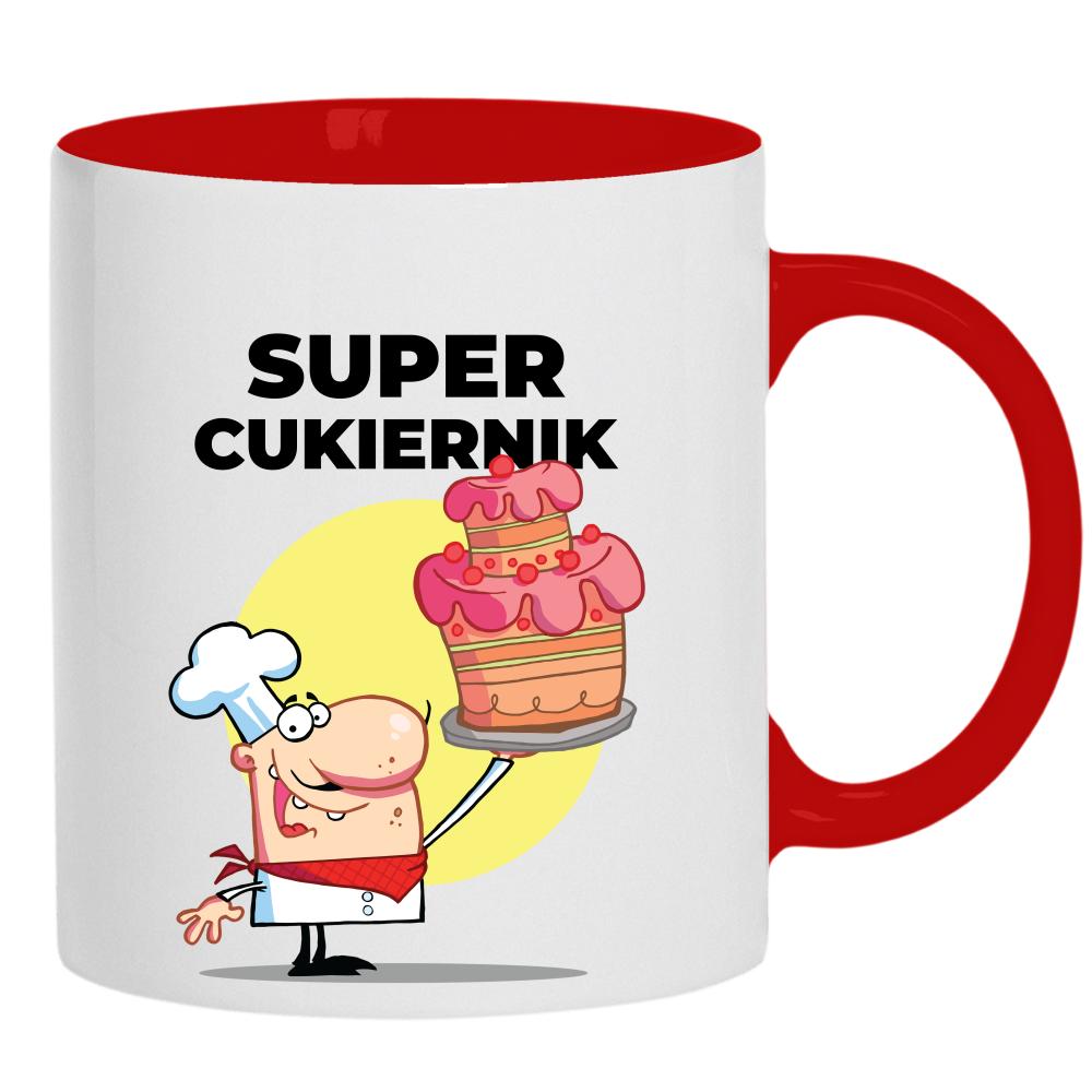 Super Cukiernik kubek ucho kolor