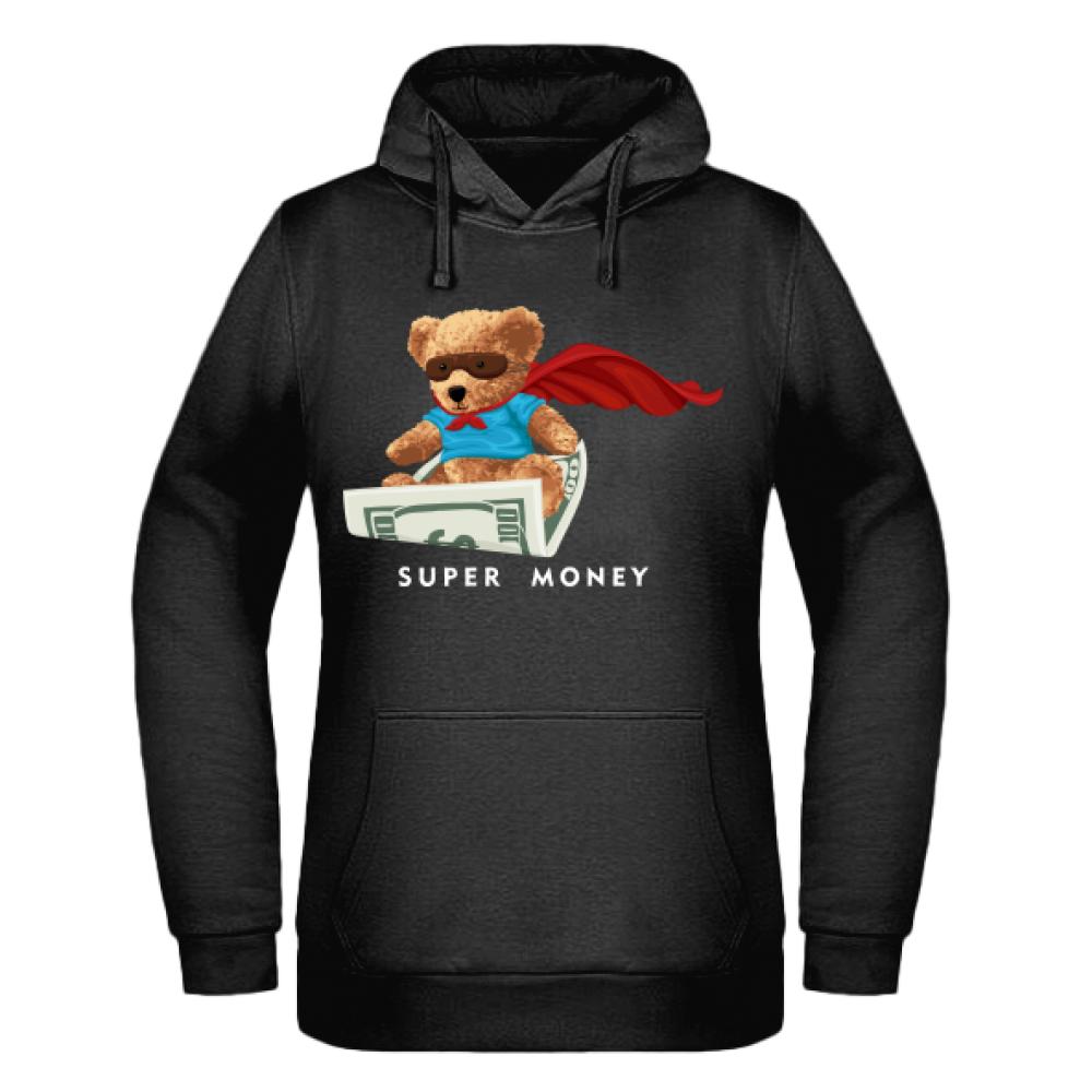 Super Money Teddy bluza damska z kapturem