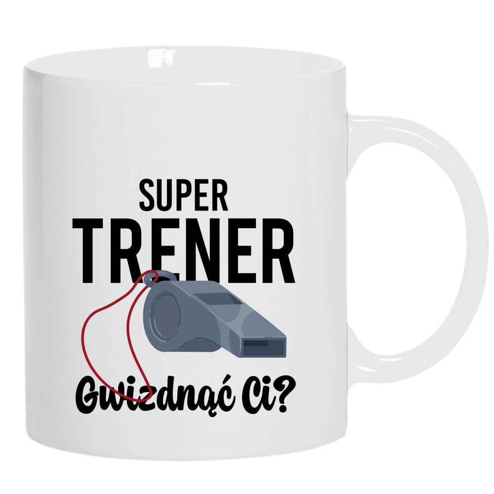 Super Trener gwizdnąć ci kubek ucho kolor kolor biały