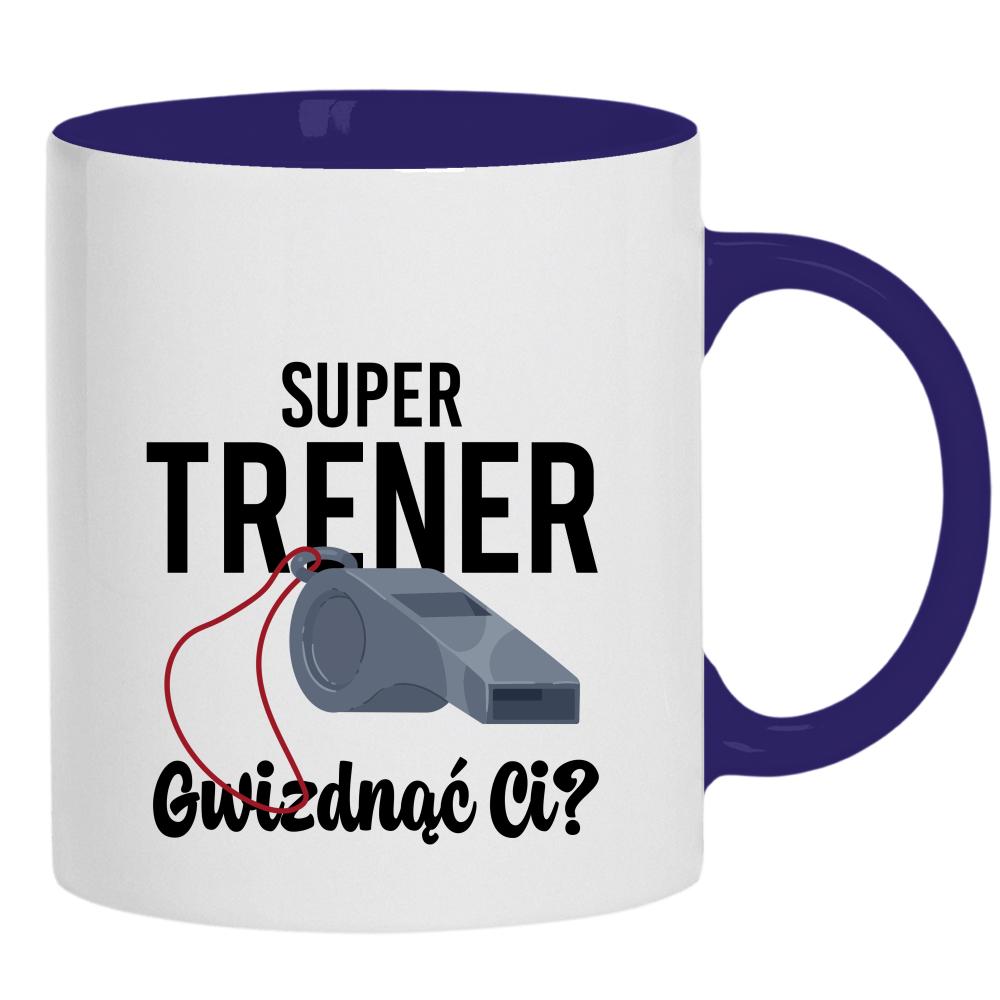 Super Trener gwizdnąć ci kubek ucho kolor kolor navy