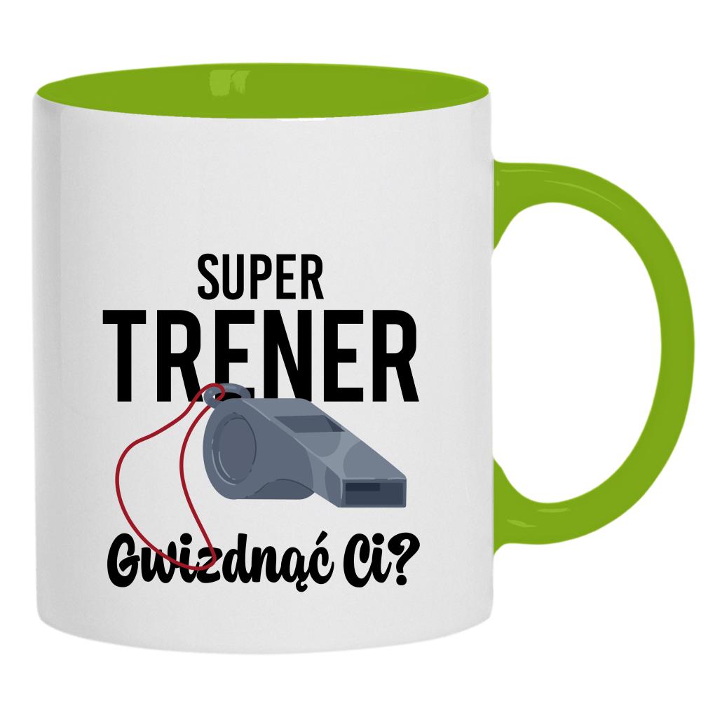 Super Trener gwizdnąć ci kubek ucho kolor kolor zielony