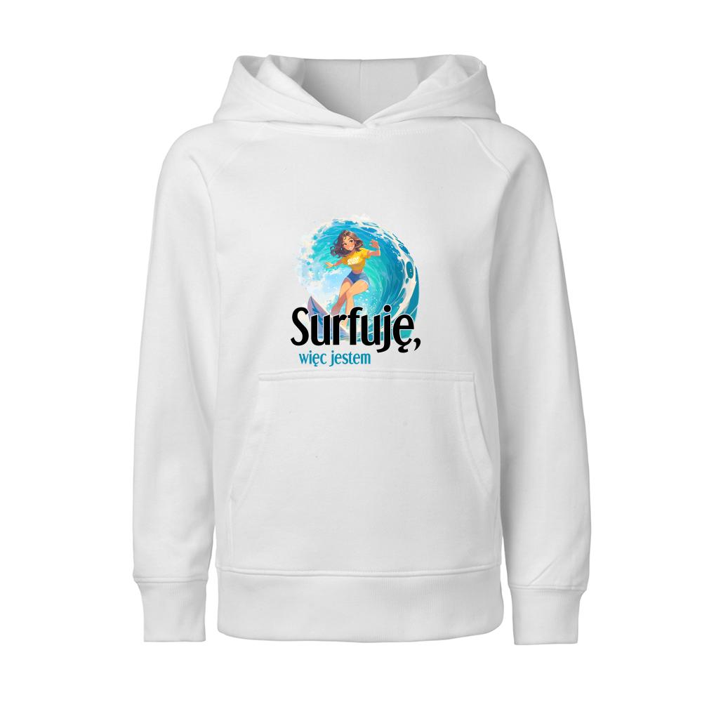 Surfuję, więc jestem bluza junior