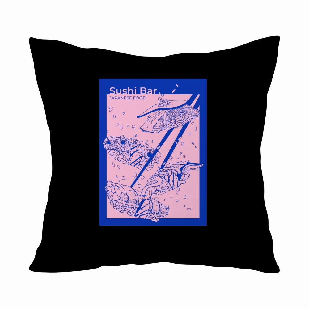 Sushi Bar poduszka kolor czerwony latte