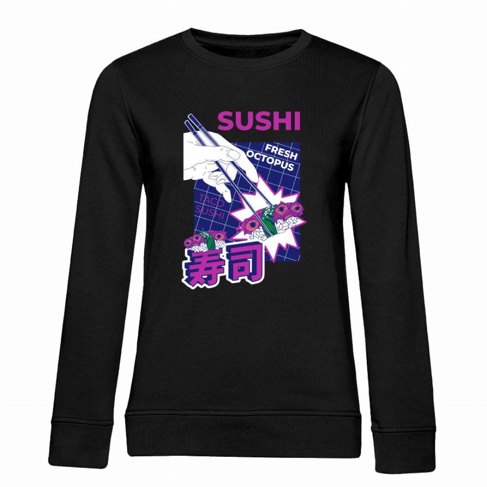 Sushi Fresh Octopus bluza damska bez kaptura