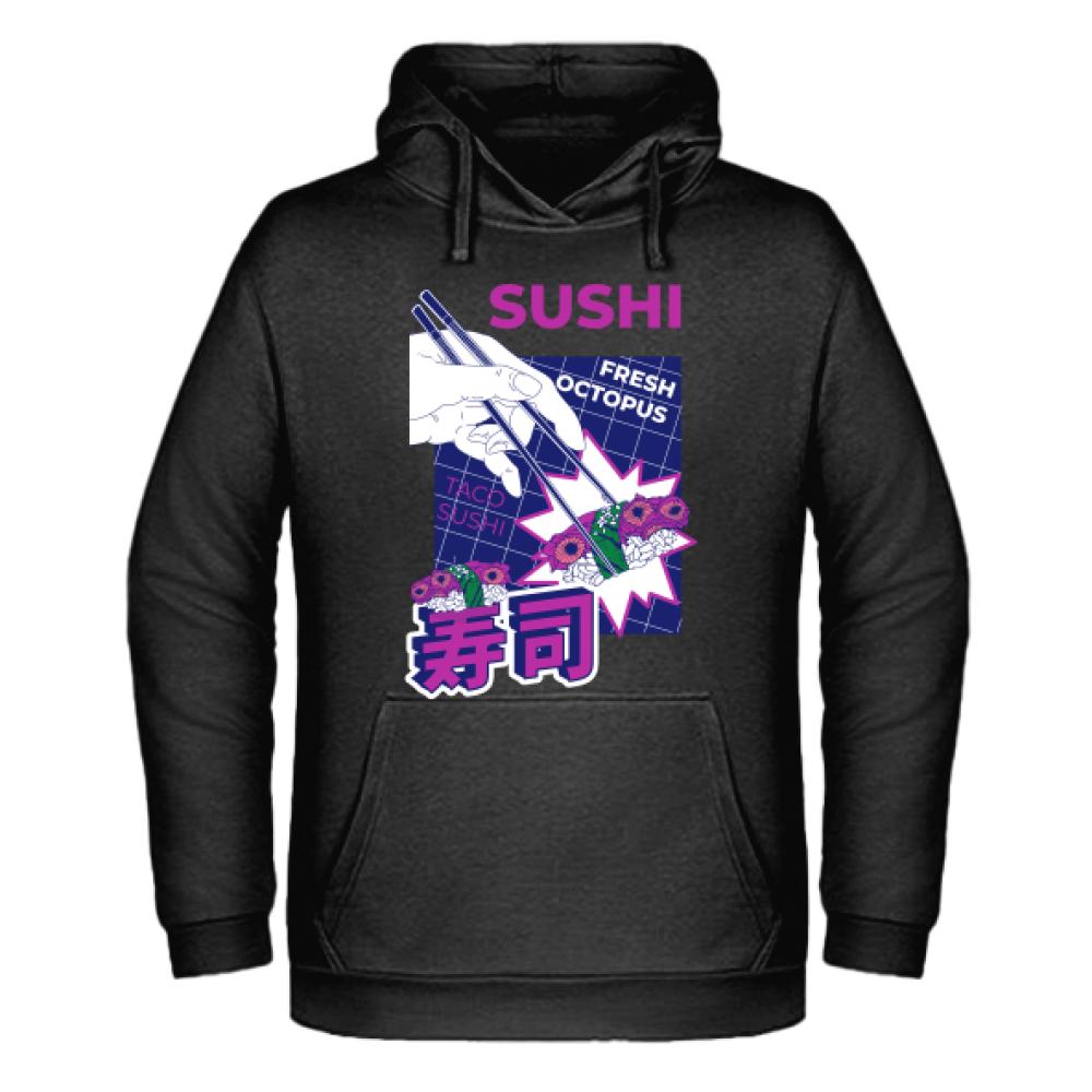 Sushi Fresh Octopus bluza męska z kapturem