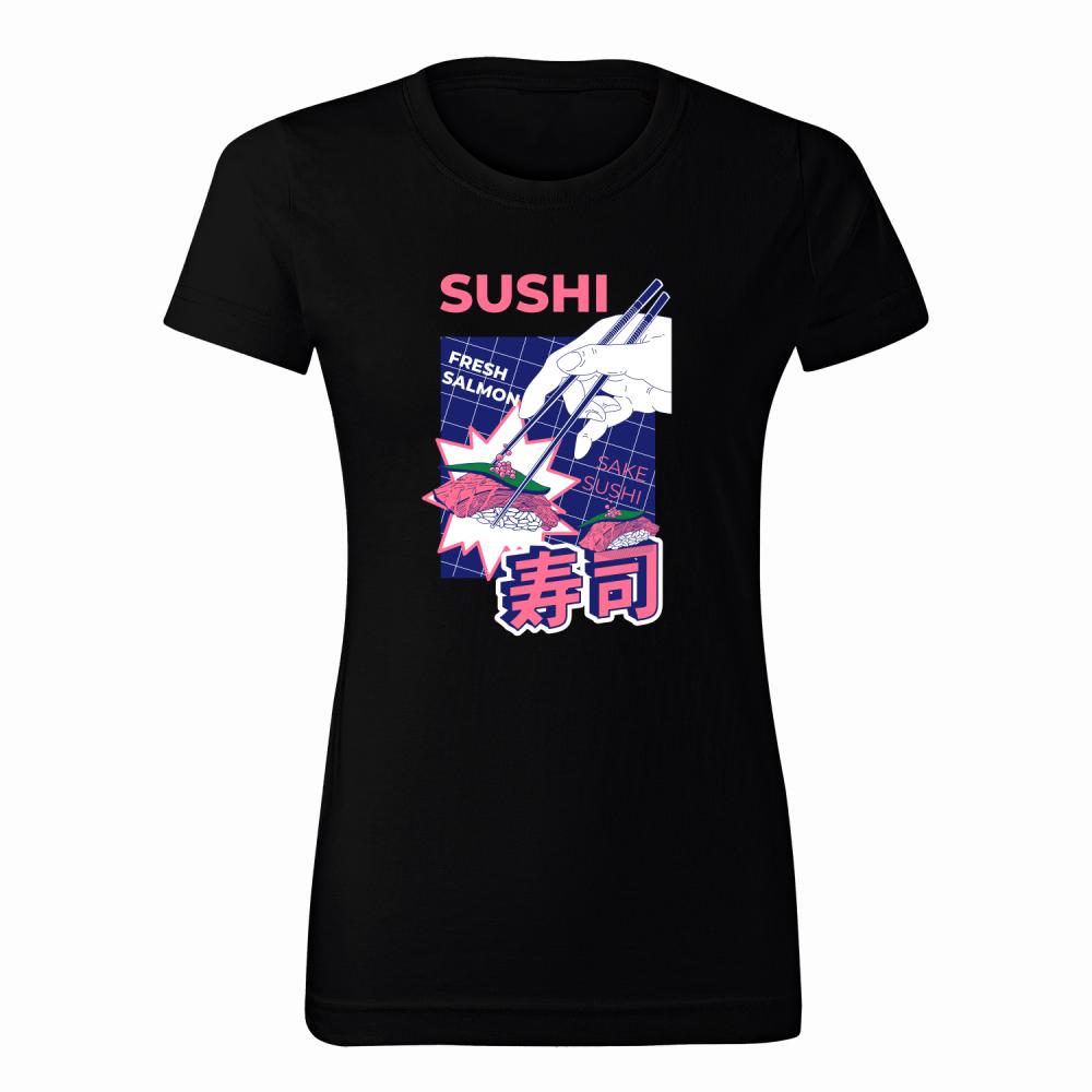 Sushi Fresh Salmon koszulka damska
