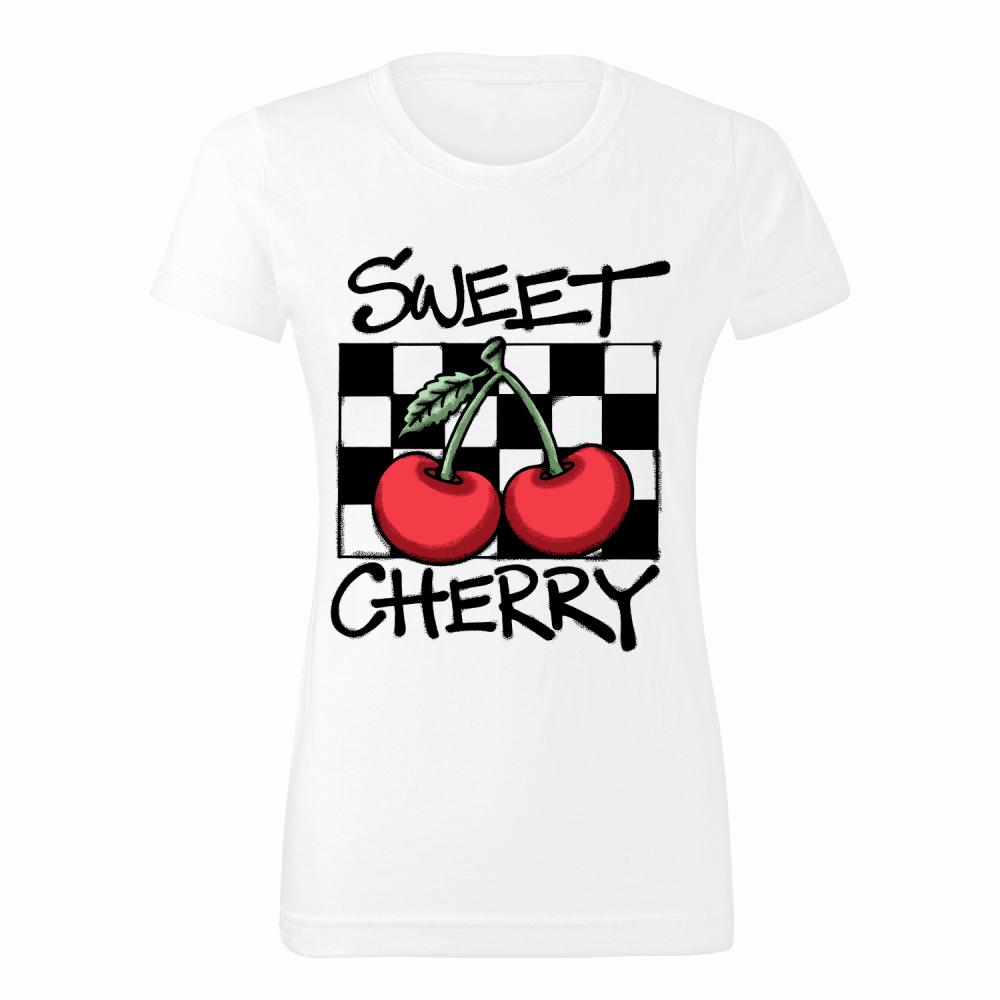 SWEET CHERRY koszulka damska