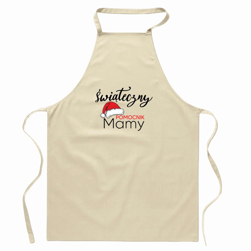 Świąteczny pomocnik mamy fartuch dziecięcy