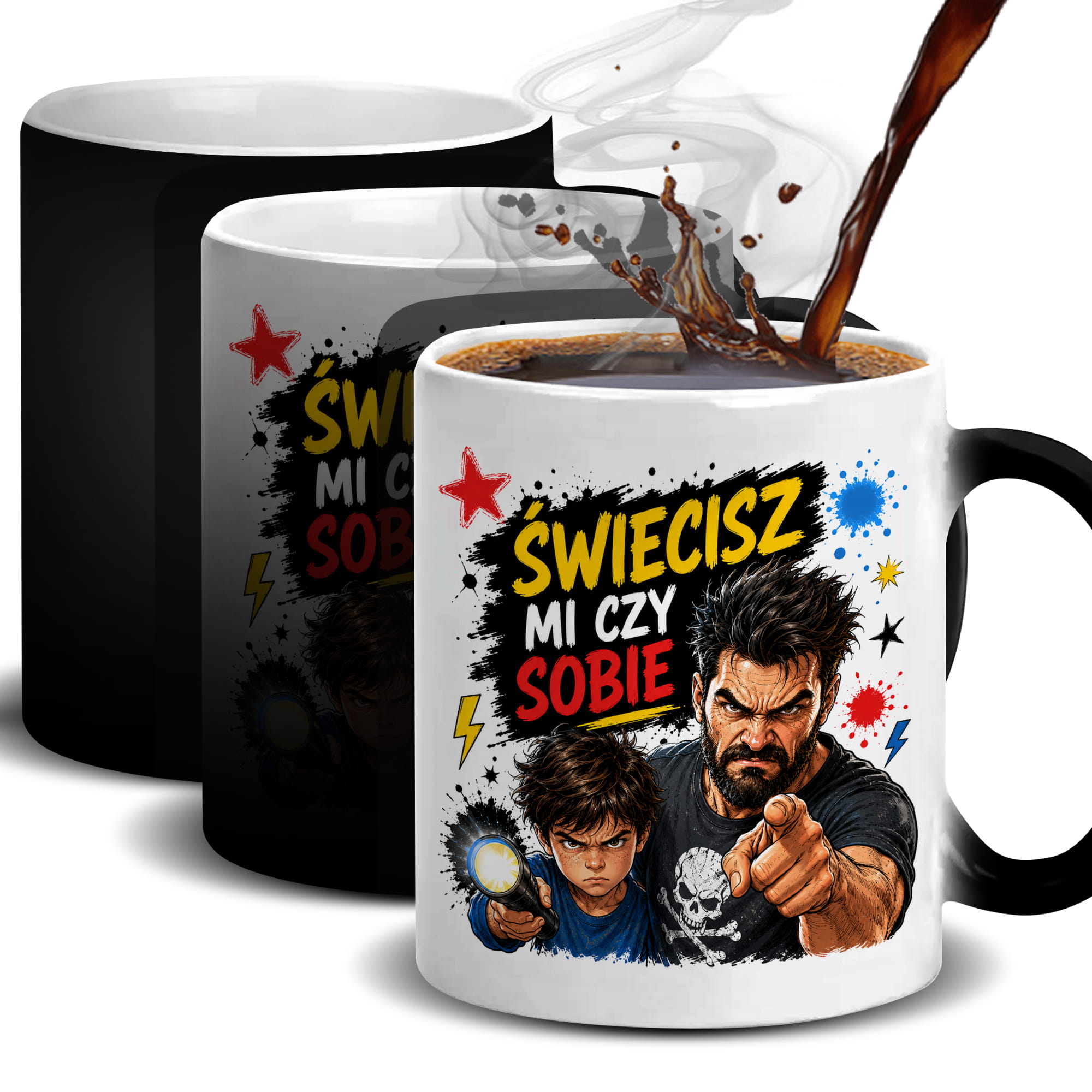 Świecisz mi czy sobie? kubek magiczny