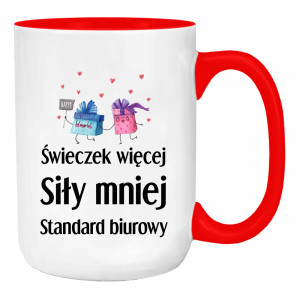 Świeczek więcej siły mniej