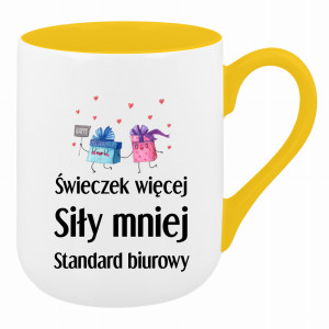 Świeczek więcej siły mniej