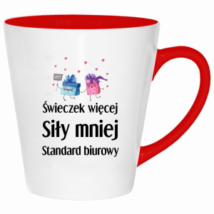 Świeczek więcej siły mniej