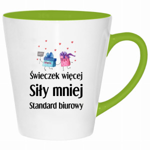 Świeczek więcej siły mniej