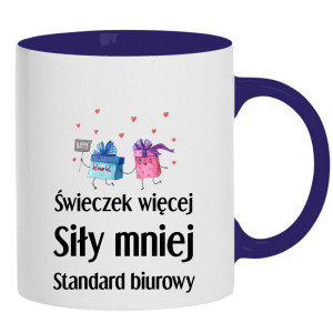 Świeczek więcej siły mniej