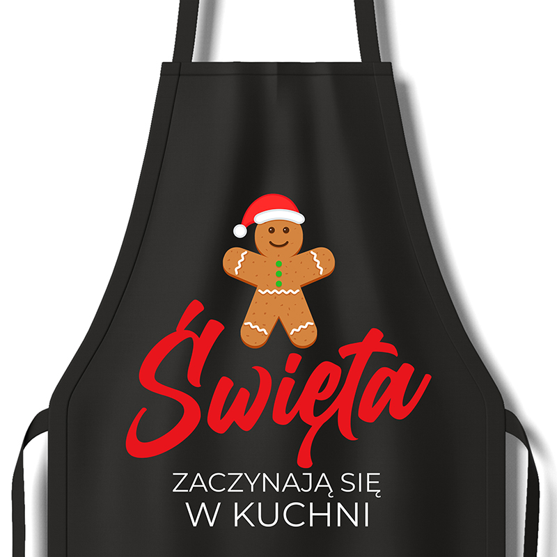 Święta zaczynają się w kuchni fartuch