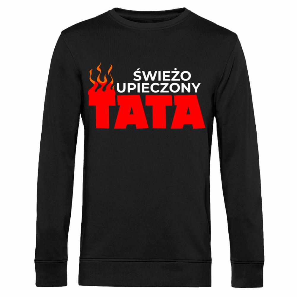 Świeżo Upieszony Tata bluza męska bez kaptura
