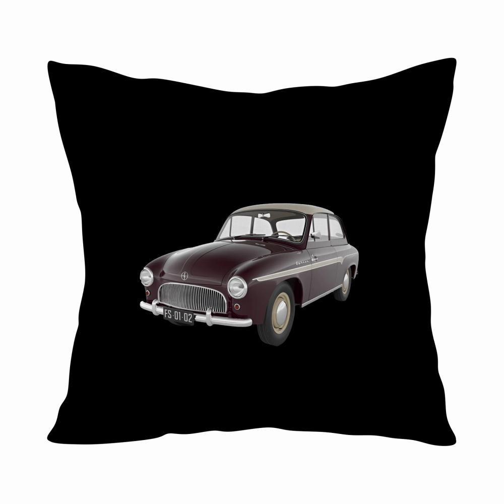 Syrenka FSO poduszka kolor różowy