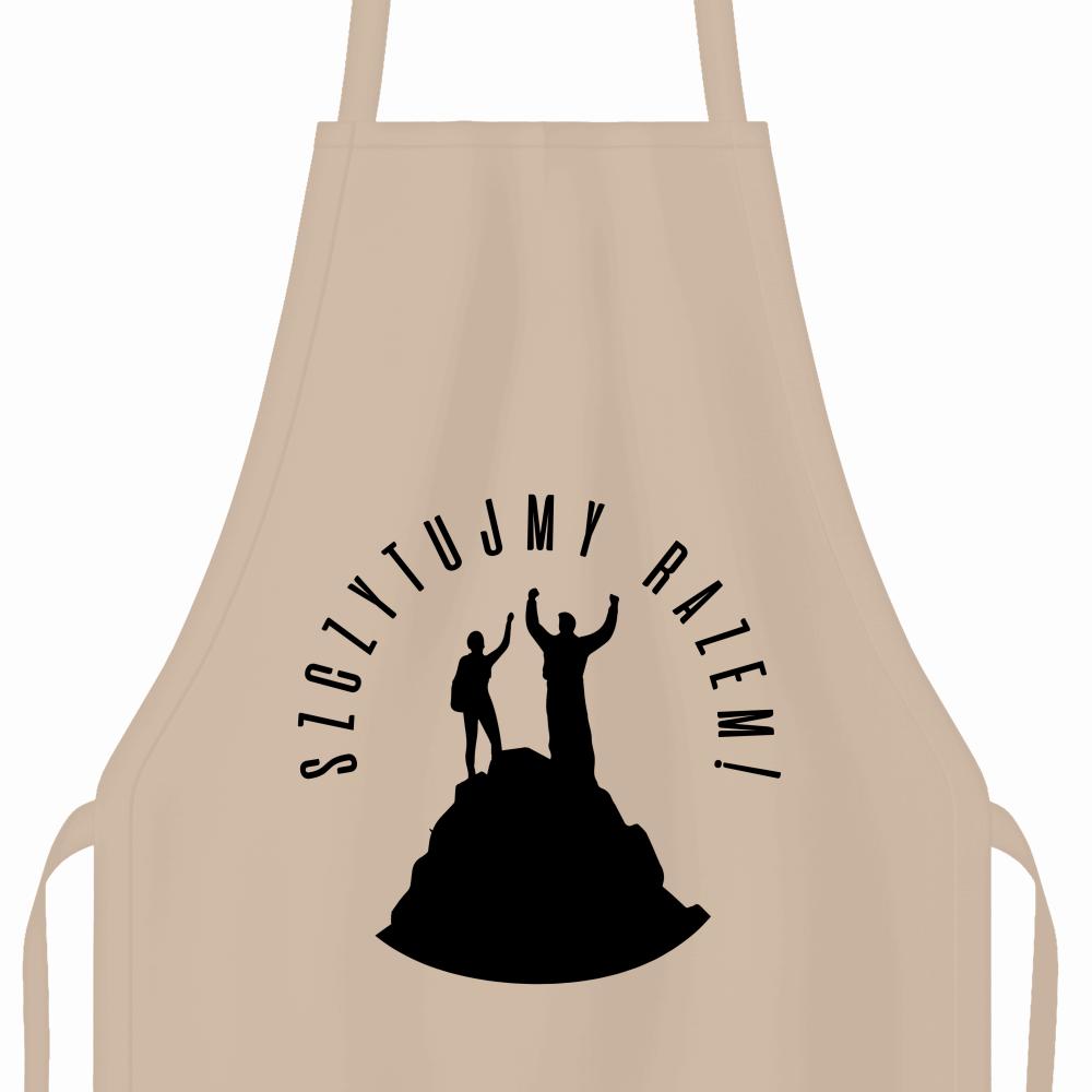 SZCZYTUJEMY RAZEM fartuch kolor beżowy