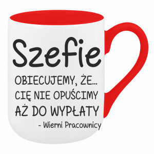 Szefie obiecujemy że Cię nie opuścimy wypłaty