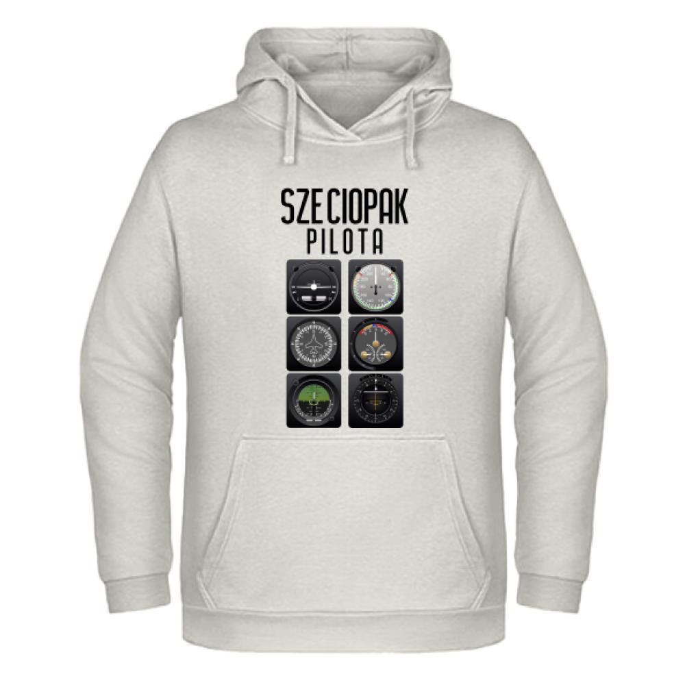 Sześciopak Pilota bluza męska z kapturem kolor vanilla milkshake