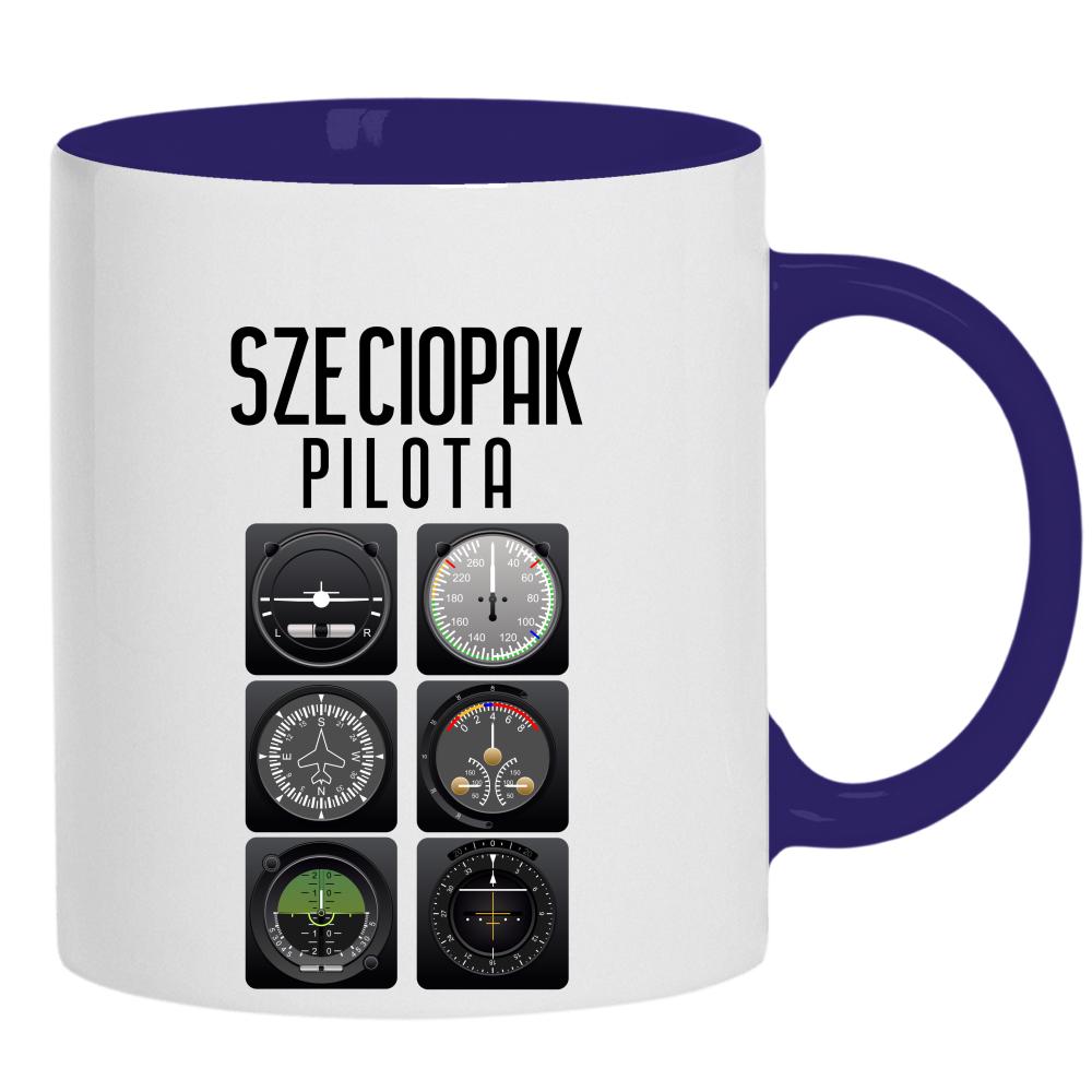 Sześciopak Pilota kubek ucho kolor kolor navy