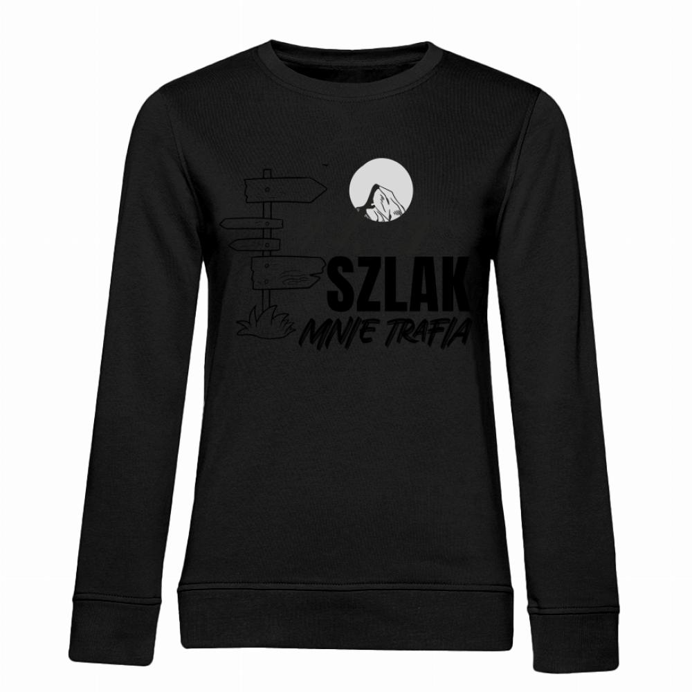 SZLAK MNIE TRAFIA bluza damska bez kaptura kolor beżowy