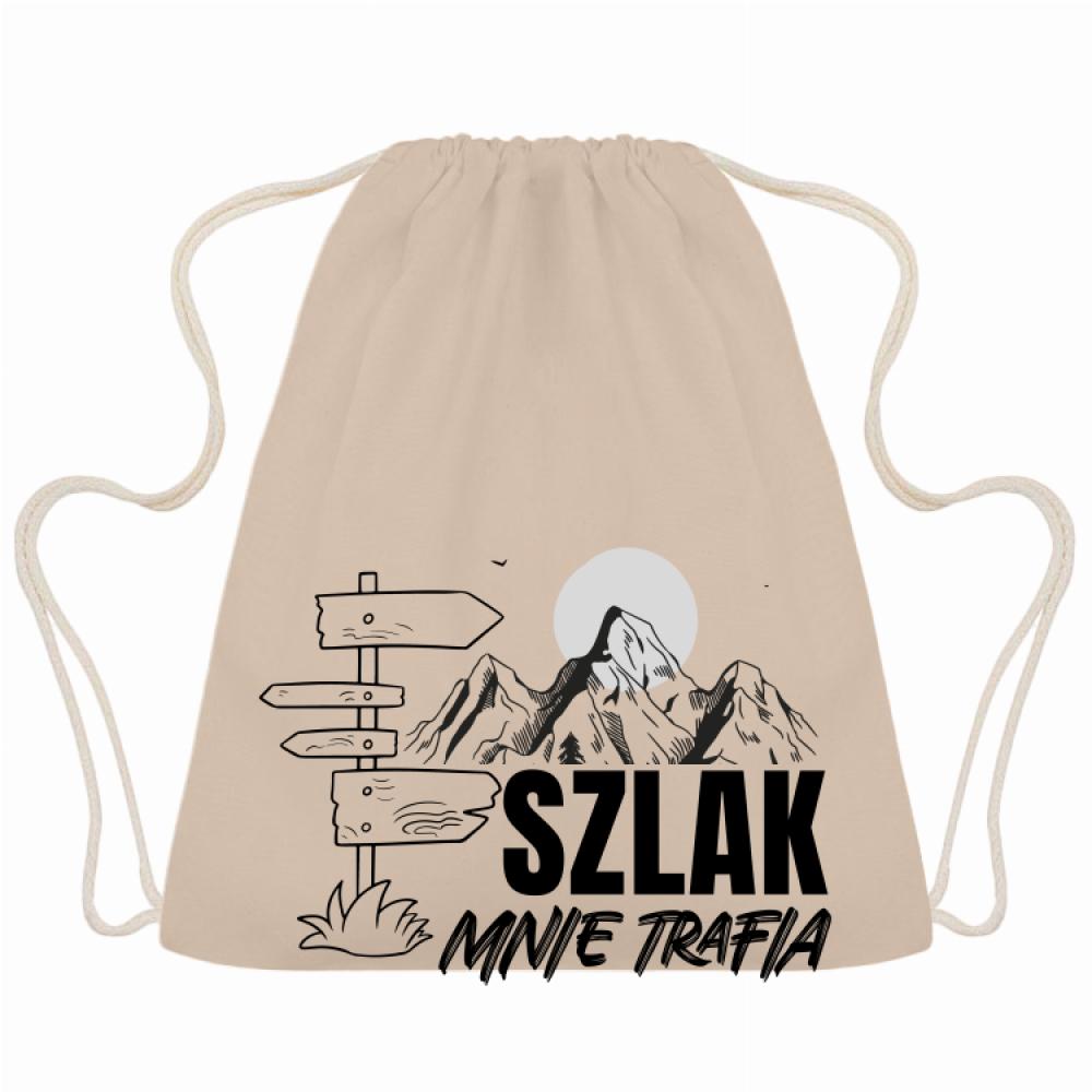 SZLAK MNIE TRAFIA workoplecak kolor beżowy