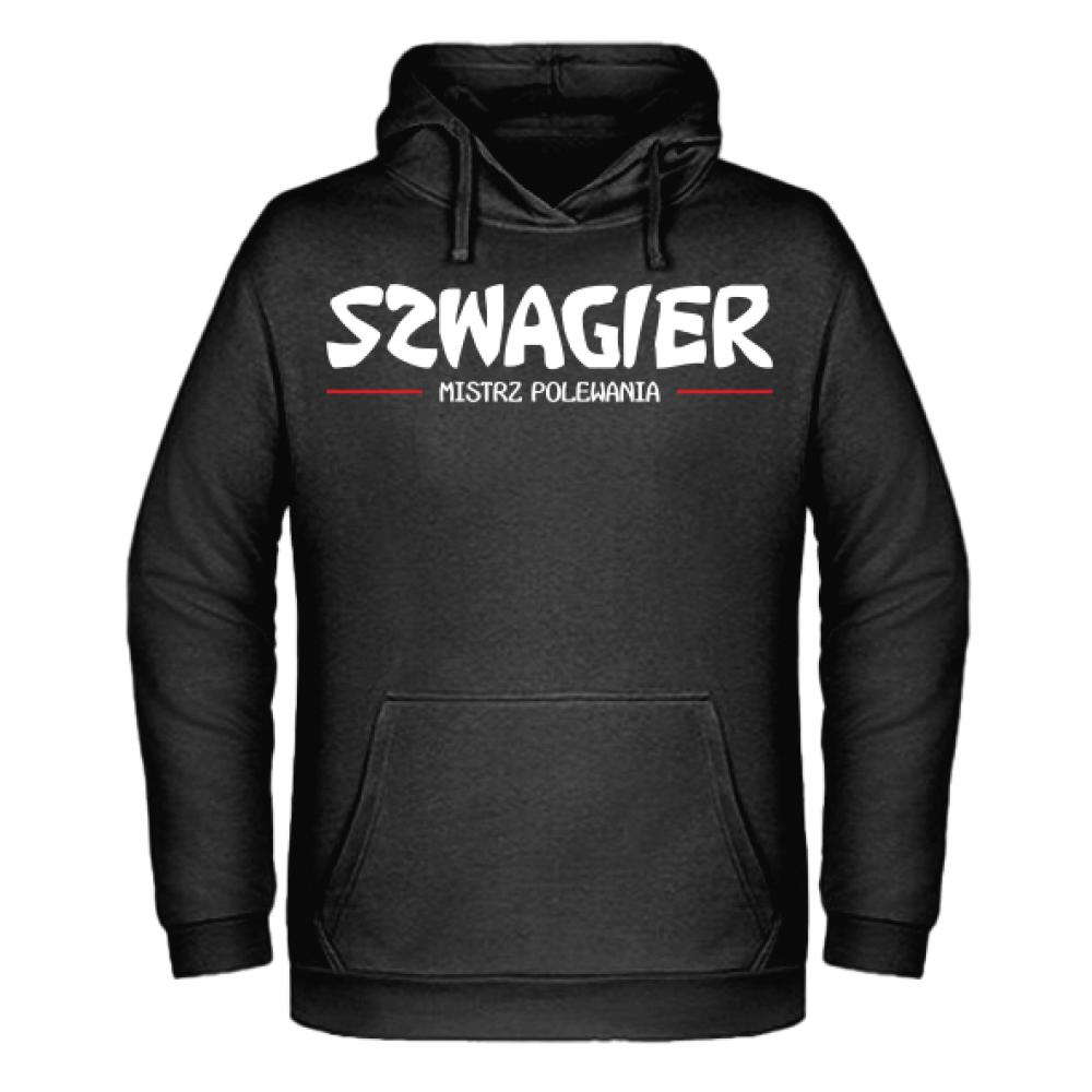 Szwagier mistrz polewania1 bluza męska z kapturem