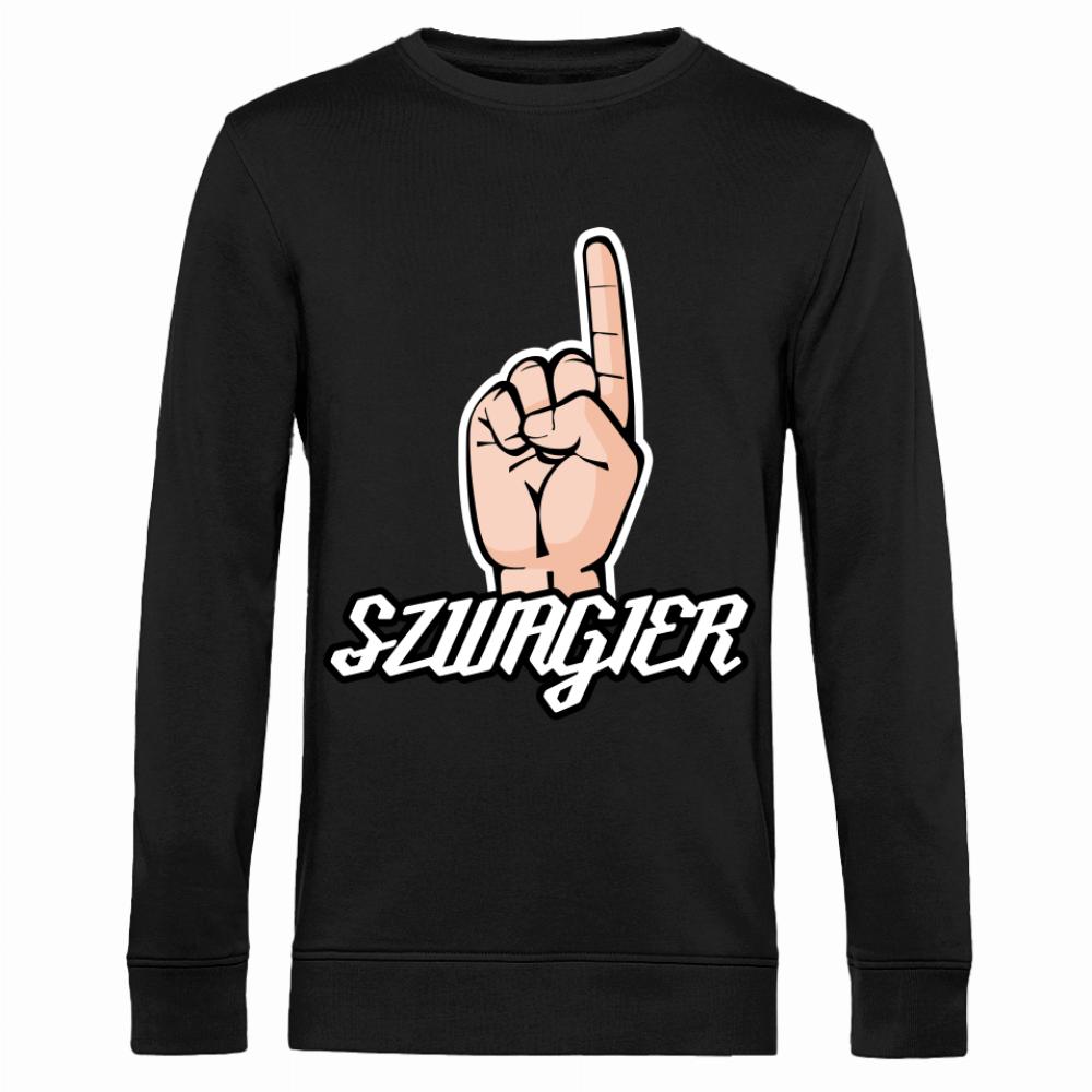 Szwagier1 bluza męska bez kaptura