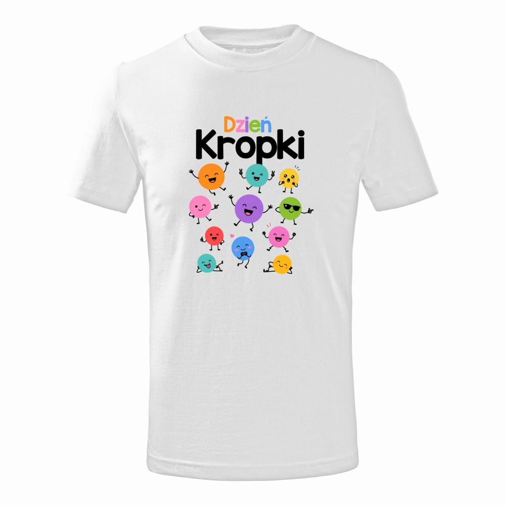 T-shirt Dzień Kropki Emotki 2 koszulka junior