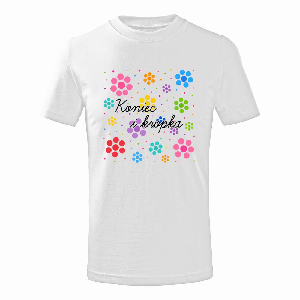 T-shirt Dzień Kropki Kwiaty koszulka junior