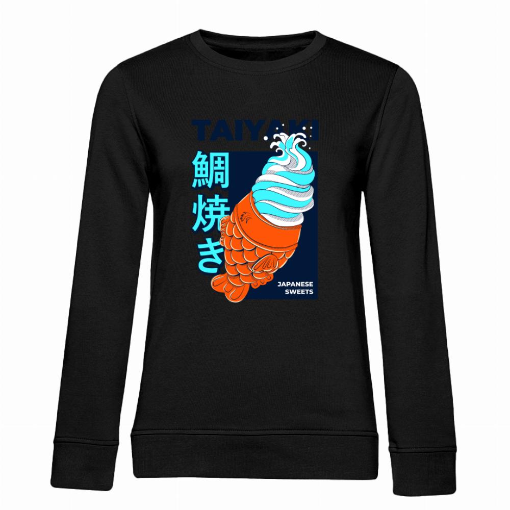 Taiyaki bluza damska bez kaptura kolor pink