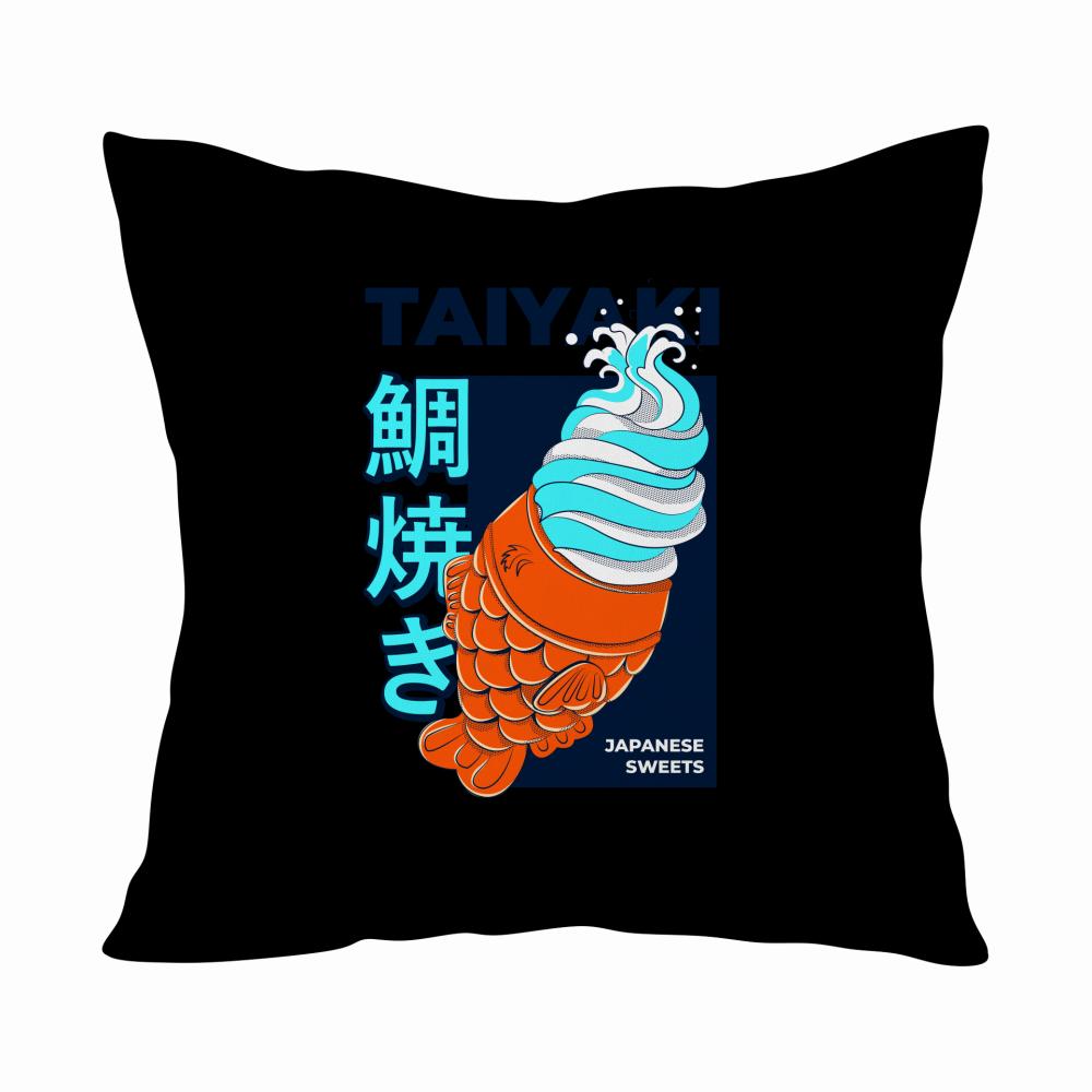 Taiyaki poduszka kolor limonka