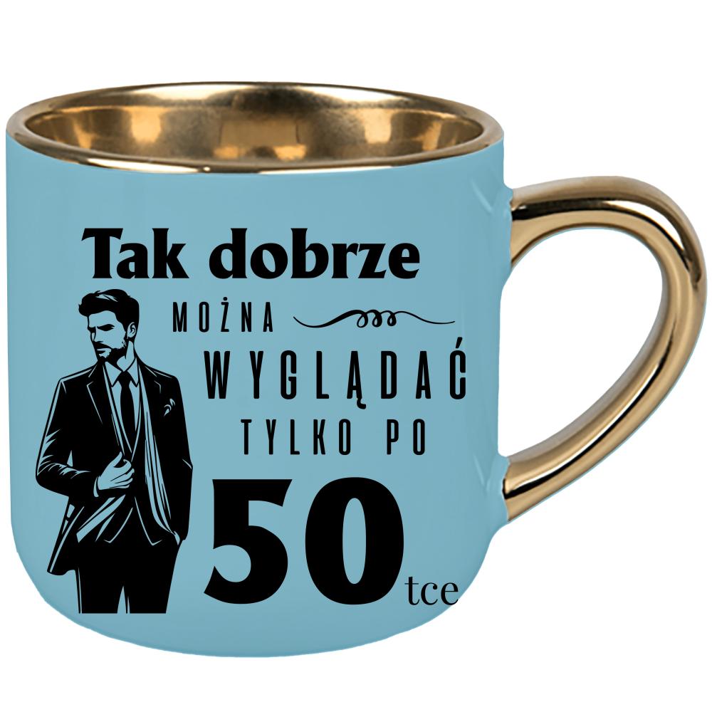 Tak dobrze można wyglądać tylko po 50 kubek elegant duży kolor niebieski 2