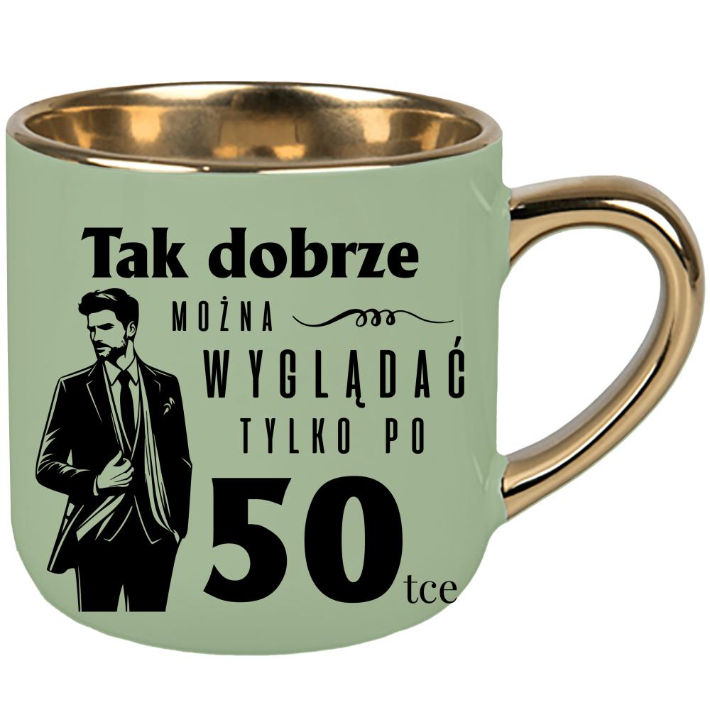 Tak dobrze można wyglądać tylko po 50 kubek elegant duży kolor zielony 2