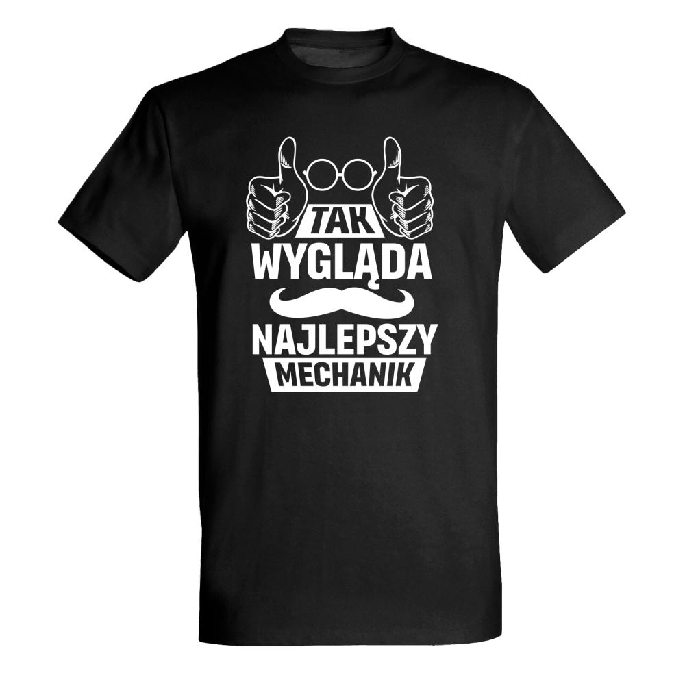 TAK WYGLĄDA NAJLEPSZY MECHANIK koszulka męska