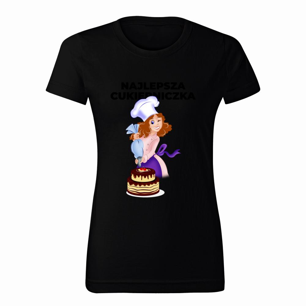 Tak wygląda najspszy Cukiernik koszulka damska kolor biały