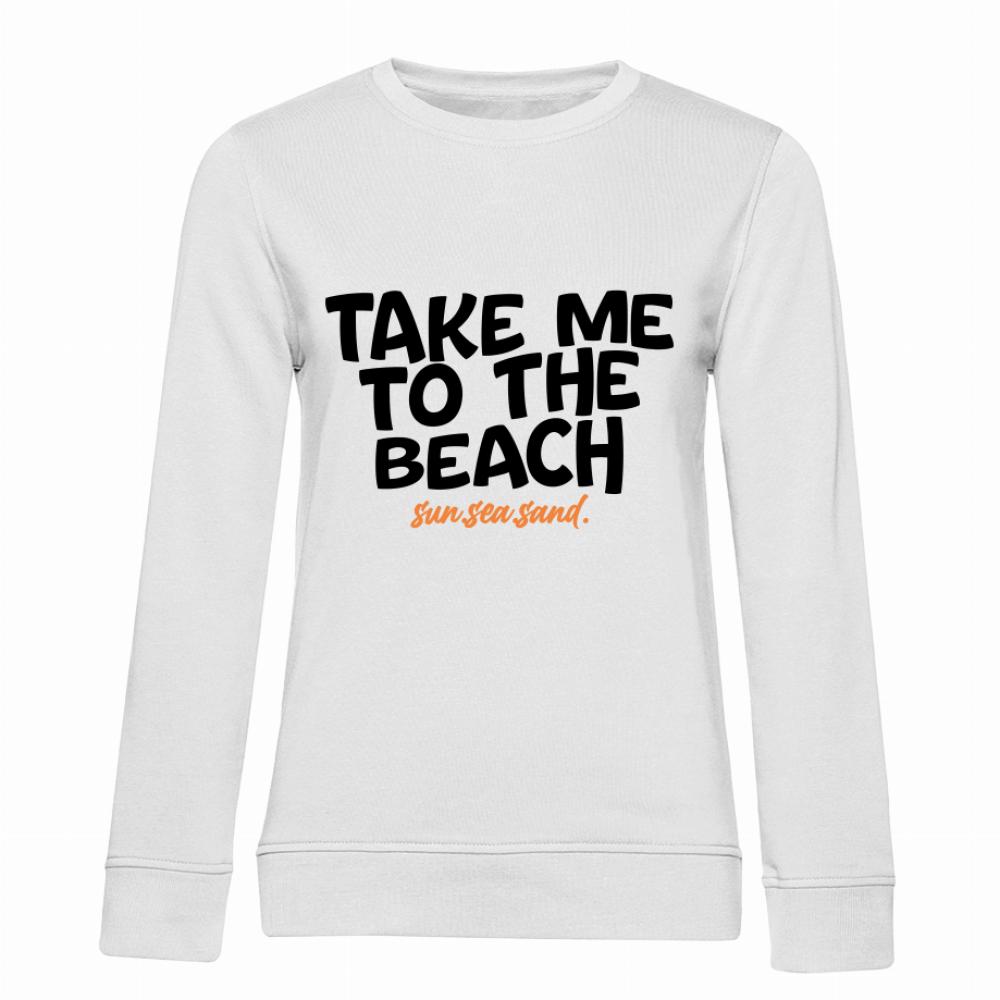 TAKE ME TO THE BEACH1 bluza damska bez kaptura