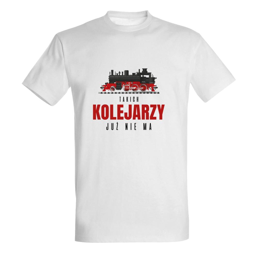Takich Kolejarzy już nie ma koszulka męska