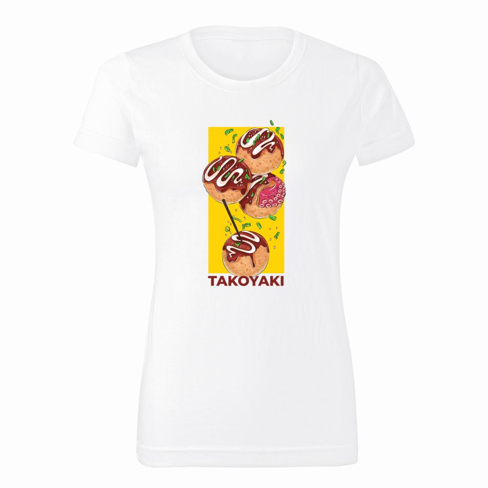 Takoyaki koszulka damska