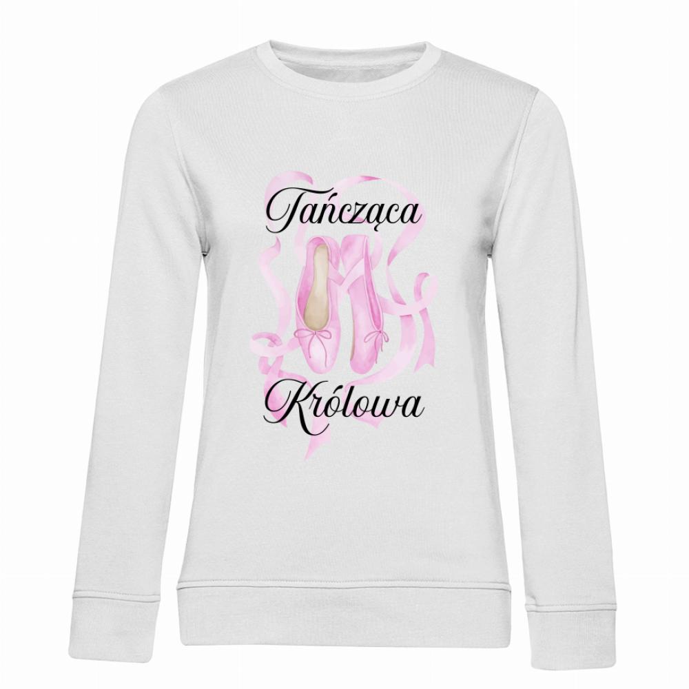 Tańcząca Królewna bluza damska bez kaptura